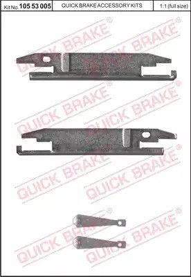 Регулятор колодок, QUICK BRAKE (10553005)