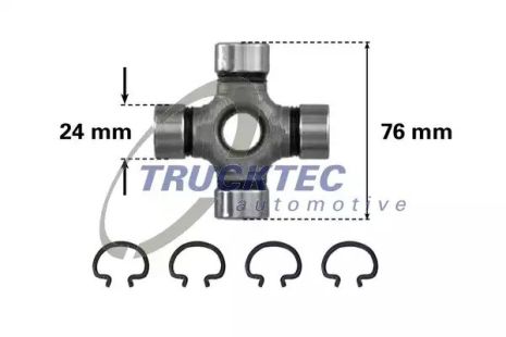 Хрестовина кардана, TRUCKTEC (0234004)