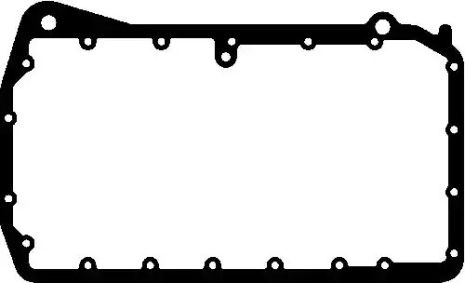 Прокладка піддону картера гумова, bmw 1/3/5/x3 m47 01-11 BGA (OP9368)