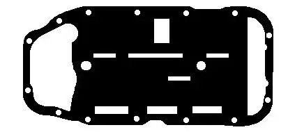 Прокладка піддону Opel Astra F 1.6-2.0, Calibra A 2.0, Omega B 2.0, Vectra A, B, BGA (OP0306) метал