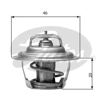 Термостат, GATES (TH02791G1)