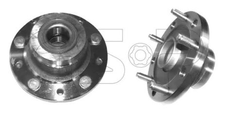 Подшипник зад. + ступица, GSP (9237010)