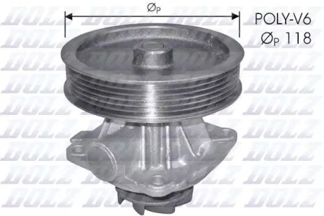 Насос Dolz CITROEN/FIAT/PEUGEOT Jumpy/Scudo/Expert 1,6 95-00, DOLZ (S225)