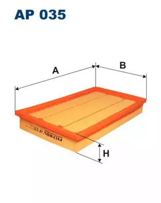 Фильтр воздушный, FILTRON (AP035)