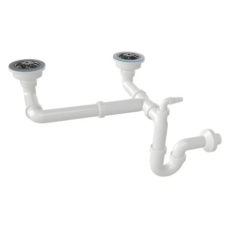 Подвійний гранітний сифон Nova 1192