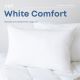 Подушка "WHITE COMFORT" 70*70 см (ЧЕХОЛ НЕ СТЁГАННЫЙ)