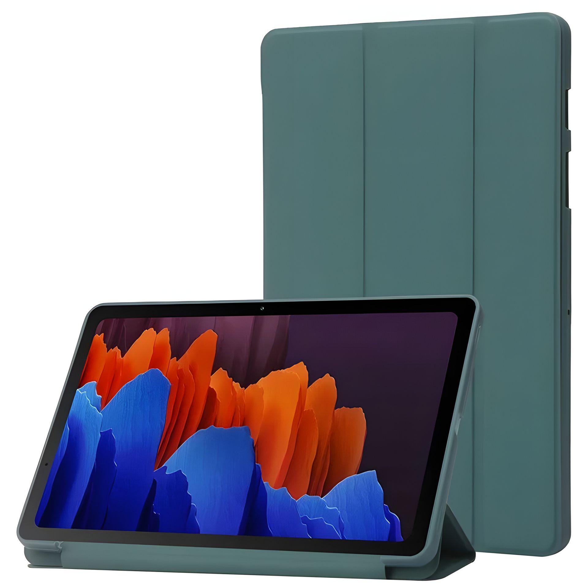 Чехол SlimTPU для Lenovo Legion Tab 2024 Tb320fc, Темно-зеленый Чехол SlimTPU для Lenovo Legion Tab 2024 Tb320fc, Темно-зеленый