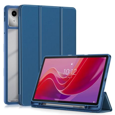 Чохол TPUCristal Pen holder Lenovo Tab M11 Xiaoxin Pad 2024 11 Синій