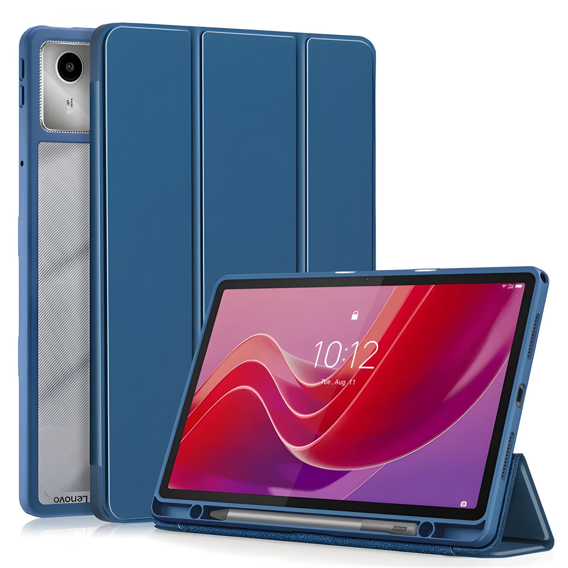 Чохол TPUCristal Pen holder Lenovo Tab M11 Xiaoxin Pad 2024 11 Синій Чохол TPUCristal Pen holder Lenovo Tab M11 Xiaoxin Pad 2024 11 Синій