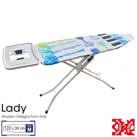 Дошка для прасування Casa Si Lady 122x38 White/Blue Laquer (CS93574R267)