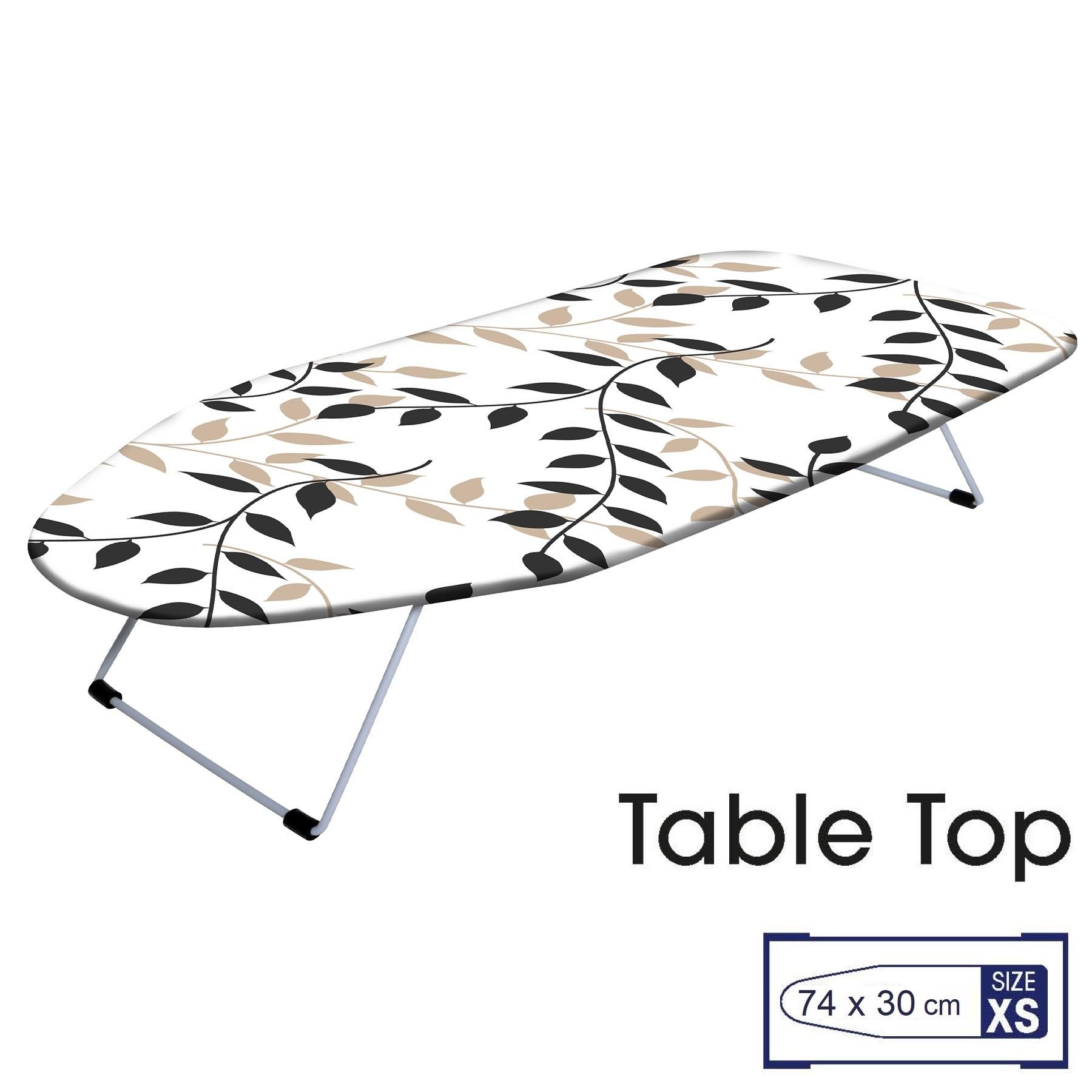 Доска для глажки Casa Si Table Top 73x30 White/Black Leaves (CS95159P168) Доска для глажки Casa Si Table Top 73x30 White/Black Leaves (CS95159P168)