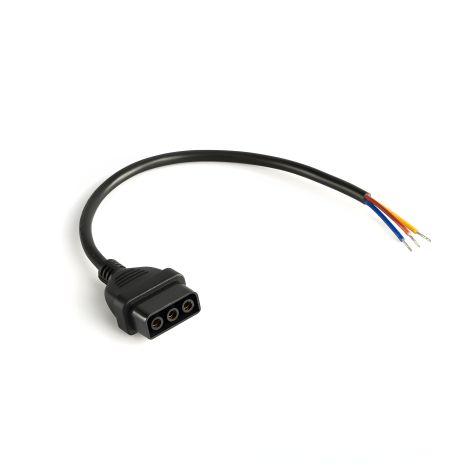 Живлення кабель для лінійного світильника VIDEX BNL02 Black Живлення кабель для лінійного світильника VIDEX BNL02 Black