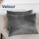 Подушка декоративная "VELOUR" 50*70 см серый