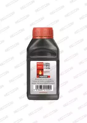 Рідина гальмівна Ferodo, DOT 5.1 BRAKE FLUID, 0,25L, FERODO (FBZ025)