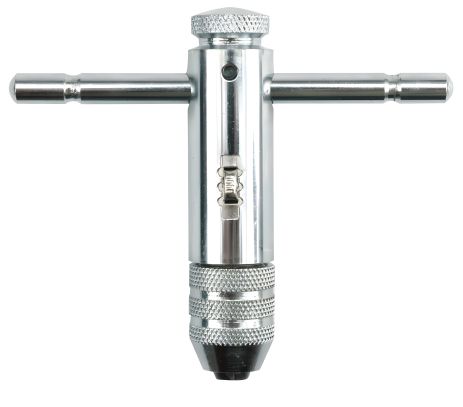 Т-подібний мітчикоутримувач з трещоткою для мітчика М3-М8/85мм Vorel 24700