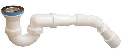 U-образный сифон для душевой кабины 130 мм Nova 1620