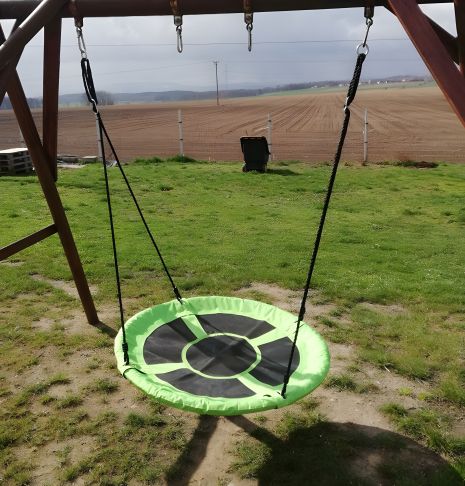 Дитяча гойдалка-гніздо Swing Omna, садова модель діаметром 100см