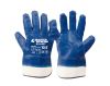 Маслобензостойкие перчатки с полным нитриловым покрытием и манжетом (10.5") подвесные синего цвета, MASTERTOOL 83-0407 Маслобензостойкие перчатки с полным нитриловым покрытием и манжетом (10.5") подвесные синего цвета, MASTERTOOL 83-0407