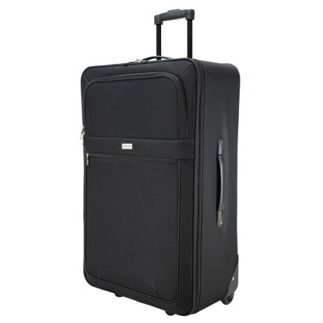 Чемодан Semi Line 24" (M) Black (T5659-2)