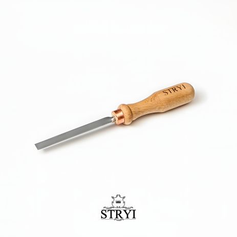 Плоская стамеска 10 мм STRYI Profi для дерева