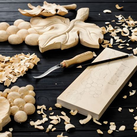 Отлогая клюкарзная стамеска 5мм STRYI Profi для художественной резьбы по дереву