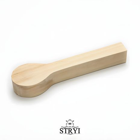 Деревянная заготовка для ложки STRYI, липа, 255x60x35 мм Деревянная заготовка для ложки STRYI, липа, 255x60x35 мм