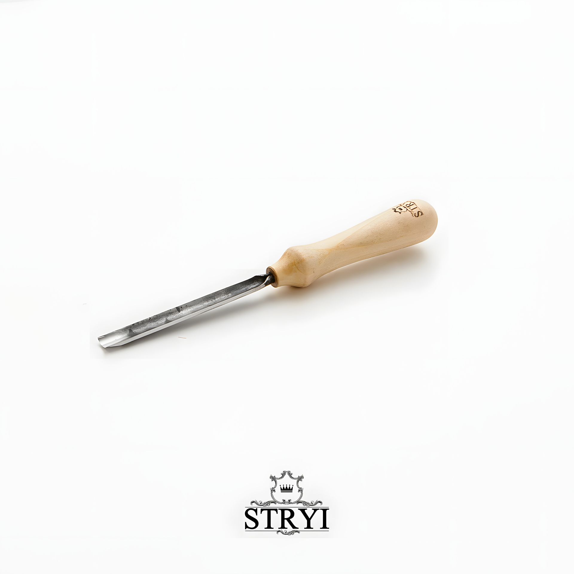 Полога стамеска 10мм STRYI Standard для рельєфного різьблення по дереву Полога стамеска 10мм STRYI Standard для рельєфного різьблення по дереву