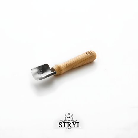 Стамеска напівкругла 30 мм рівна АЮ-STRYI Standard для геометричного різьблення