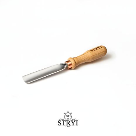 Стамеска полога 25 мм для резьбы по дереву "STRYI" Profi профиль №8 Стамеска полога 25 мм для резьбы по дереву "STRYI" Profi профиль №8