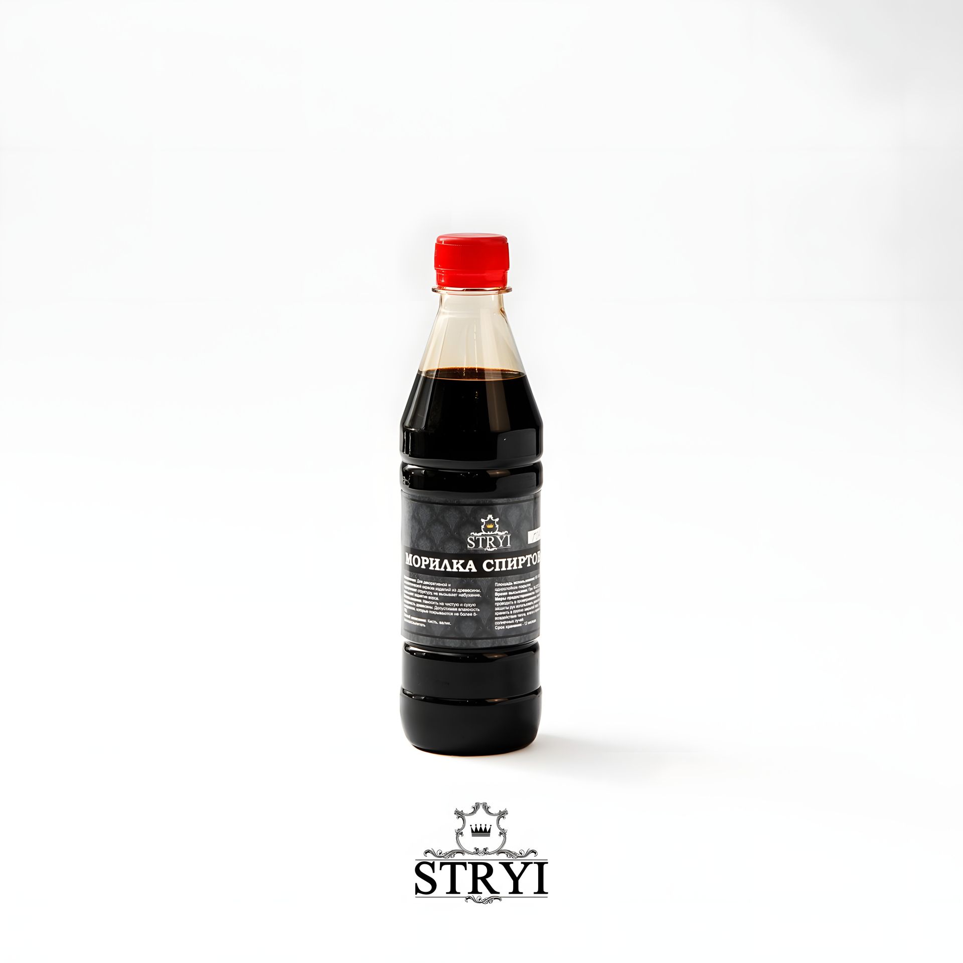 Морилка спиртовая STRYI, орех, 0,37л Морилка спиртовая STRYI, орех, 0,37л