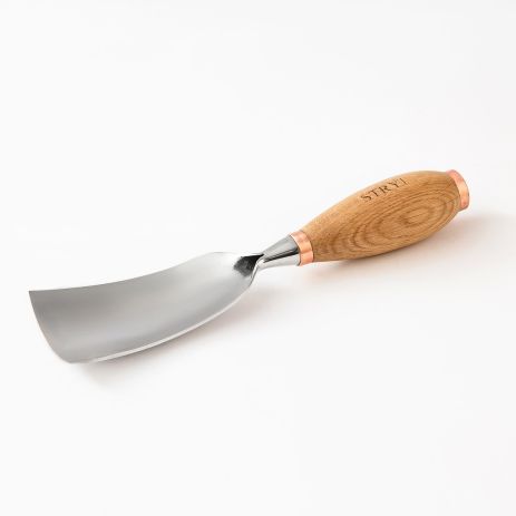 Клюкарза стамеска ударная 70мм STRYI Profi пол для объемной и скульптурной резьбы по дереву