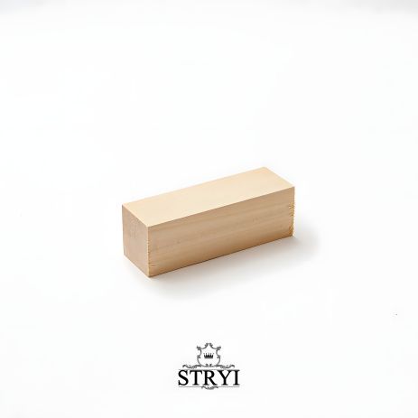 Деревянный брусочек STRYI для вырезания фигурки, липа, 150*50*50 мм