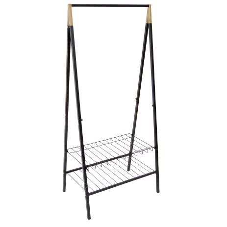 Стійка Garment Rack для одягу Casa Si, Black Bamboo (CS92308W04)