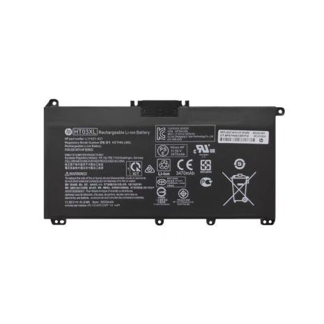 Ноутбук для ноутбука HP 250 G7 255 G7 340S G7 15-da 15-db 14-ce 15-cs 15-cd 15-cw 15s-eq (HT03XL 11.4V 41Wh)