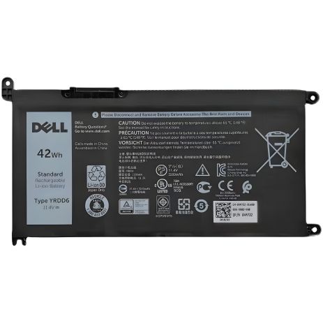 Ноутбучная батарея для Dell Vostro 3491, Inspiron 3493 и другие модели (YRDD6 11.4V 42Wh)