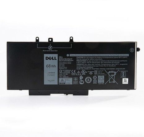 Аксесуари для ноутбука Dell Latitude E5480 E5490 E5580 E5590 Precision 3520 3530 M3520 M3530 (GJKNX 7.6V 68Wh)