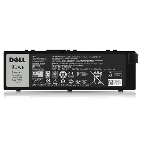 Батарея для ноутбука Dell Precision 15 7510 7520 M7510 17 7710 7720 M7710 (MFKVP 11.4V 7950mAh 91Wh) Батарея для ноутбука Dell Precision 15 7510 7520 M7510 17 7710 7720 M7710 (MFKVP 11.4V 7950mAh 91Wh)