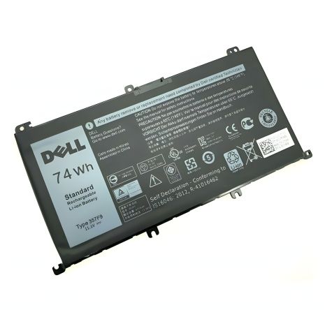 Ноутбучна батарея для Dell Inspiron 15 5576 5577 7556 7557 7559 7566 7567 7759 (357F9 11.4V 74Wh)