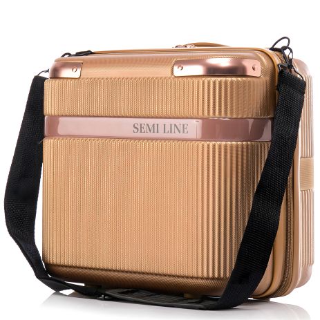 Gold бьюті-кейс 16L Semi Line (T5667-1)