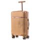 Золота валіза Semi Line 20" (S) (T5667-2)