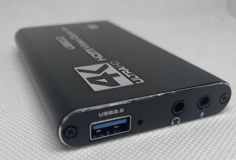 Карта захоплення HDMI на USB 3.0 для 4K вхід, 1080P/60fps | HDMI passthrough HW-1407