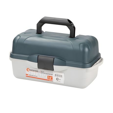 Ящик для инструментов 16" 400*205*190мм INTERTOOL BX-6116 Ящик для инструментов 16" 400*205*190мм INTERTOOL BX-6116