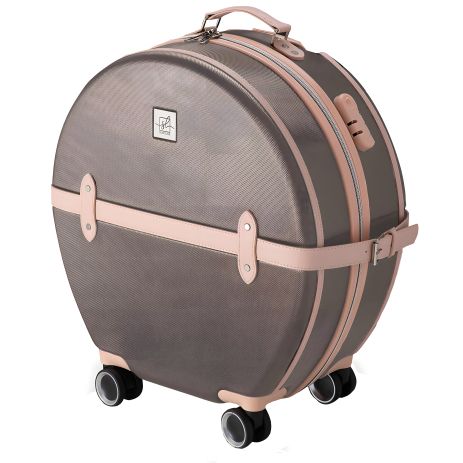 Чемодан Semi Line 20" (S) Brown/Pink Cream T5673-2