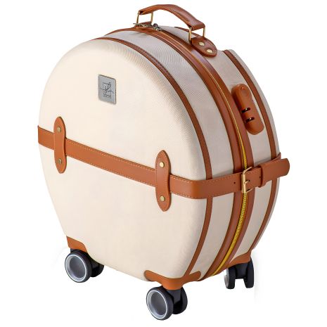 Валіза Semi Line 24" (M) Ecru/Brown (T5670-3) Валіза Semi Line 24" (M) Ecru/Brown (T5670-3)