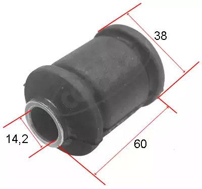 Сайлентблок переднього важеля нижнього Galaxy/Sharan 95-10(передній), CORTECO (21653104)