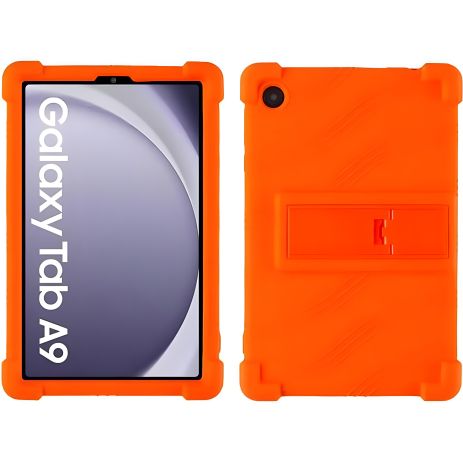 Чохол SoftGel Kids дитячий Samsung Galaxy Tab A9 SM X110 X115 Помаранчевий