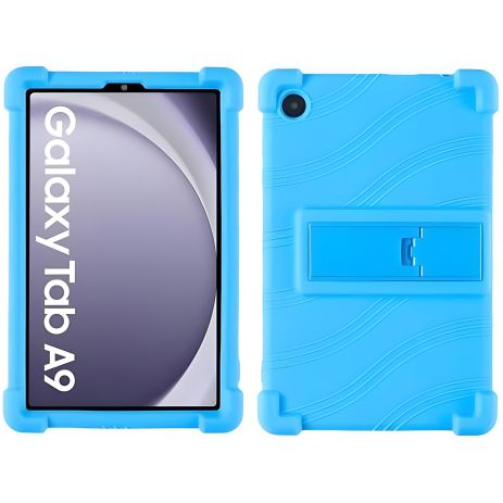 Детский чехол SoftGel Kids для Samsung Galaxy Tab A9 SM X110/X115, голубой