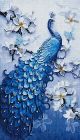 Алмазная мозаика Павлин среди цветов 40х70 см ColorArt SS815 Алмазная мозаика Павлин среди цветов 40х70 см ColorArt SS815