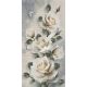 Алмазна мозаїка Білі троянди панно 30х60 см, ColorArt TS1301 Алмазна мозаїка Білі троянди панно 30х60 см, ColorArt TS1301