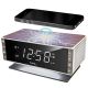 Настільний годинник з радіо Technoline WT487 Wireless Mobile Charging White/Brown (WT487)